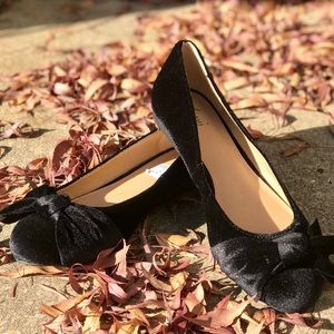 Black Velvet Fioni ballet flats! Brand new! 🖤